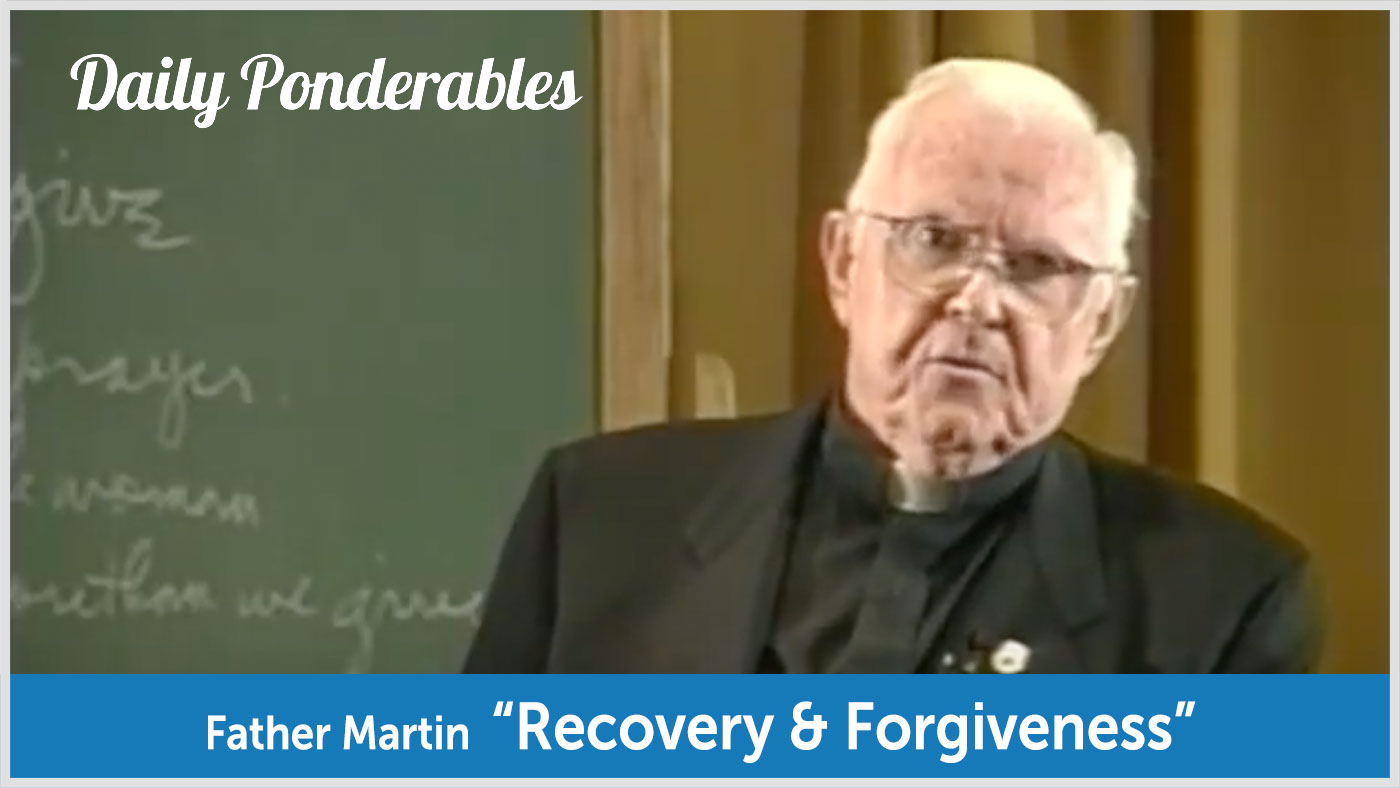 Father Martin - "Recovery and Forgiveness" video