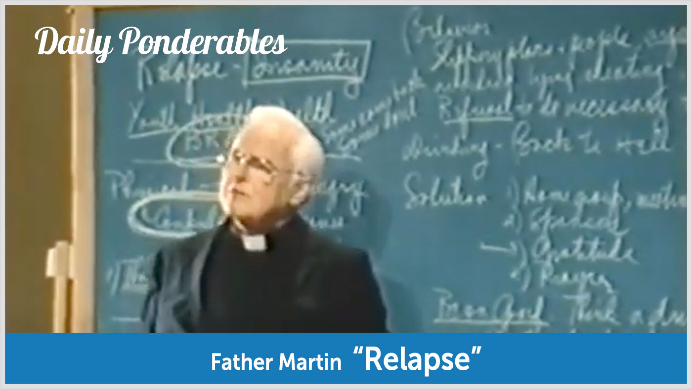 Father Martin - "Relapse" video